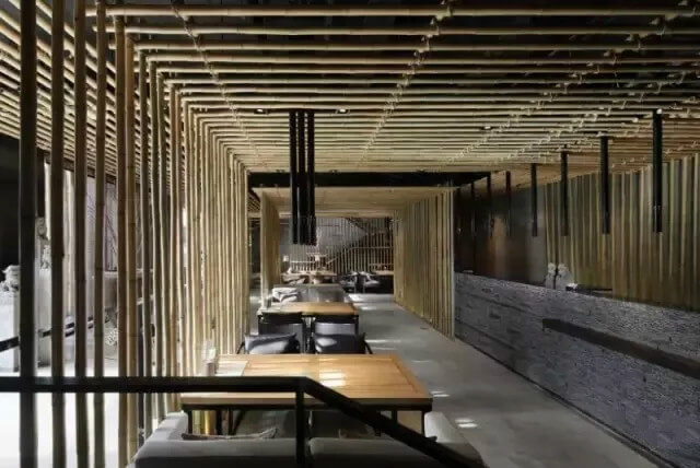 荔浦如何让餐厅设计玩转中国风？几根竹子让你眼前一亮！