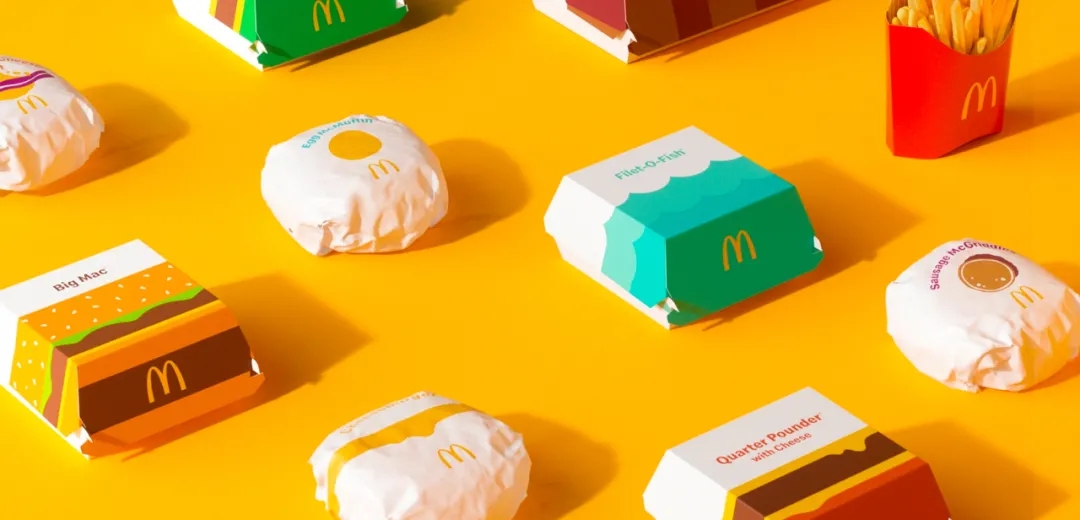 荔浦麦当劳打造全新品牌包装视觉系统，真是会玩